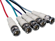 6ft 5 BNC Male to 5 BNC Male Component Video Cable