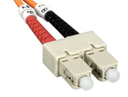 3m LC/SC Duplex 50/125 Multimode OM2 Fiber Optic Cable