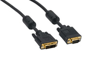 2m DVI-A Male to VGA HD15 Male Analog Video Cable, Gold Plated
