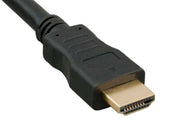 3ft HDMI Panel-Mount Male to Female Extension Cable with Ethernet