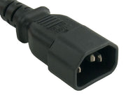 25ft 16 AWG Computer Power Extension Cord (IEC320 C13 to IEC320 C14)