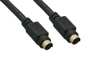 6ft S-Video Mini-DIN4 Male to Male Cable