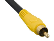 50ft S-Video Mini-DIN4 Male to RCA Male Video Cable