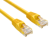 1ft Cat6 550 MHz UTP Snagless Ethernet Network Patch Cable Yellow