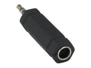 3.5mm Stereo Male to 6.3mm(1/4") Stereo Female Adapter