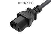 6ft England Power Cord, with Fuse (IEC-320-C13 to UK PLUG BS1363)