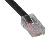 1ft Cat5e 350 MHz UTP Assembled Ethernet Network Patch Cable, Black