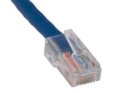 1ft Cat5e 350 MHz UTP Assembled Ethernet Network Patch Cable, Blue