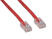 1ft Cat5e 350 MHz UTP Assembled Ethernet Network Patch Cable, Red