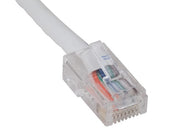 1ft Cat5e 350 MHz UTP Assembled Ethernet Network Patch Cable, White