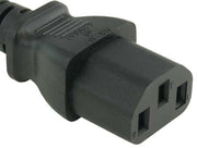 3ft Computer Power Extension Cord (IEC320 C13 to IEC320 C14)