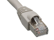 15ft Cat5e 350 MHz Snagless Shielded Ethernet Network Patch Cable, Gray