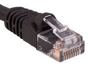 1ft Cat6 550 MHz UTP Snagless Ethernet Network Patch Cable, Black