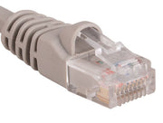 3ft Cat6 550 MHz UTP Snagless Ethernet Network Patch Cable Gray