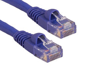 1ft Cat6 550 MHz UTP Snagless Ethernet Network Patch Cable, Purple