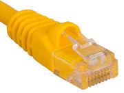 1.5ft Cat6 550 MHz UTP Snagless Ethernet Network Patch Cable Yellow