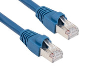 7ft Cat6 550 MHz Snagless Shielded Ethernet Network Patch Cable, Blue
