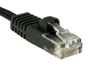 3ft Cat6 UTP Snagless Flat Ethernet Ethernet Network Patch Cable Black