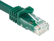 1ft Cat6a 600 MHz UTP Snagless Ethernet Network Patch Cable, Green