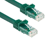14ft Cat6a 600 MHz UTP Snagless Ethernet Network Patch Cable, Green