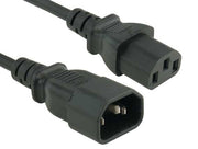 3ft Computer Power Extension Cord (IEC320 C13 to IEC320 C14)