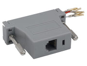 DB25 Female to RJ-12 Modular Adapter