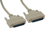 6ft DB25 M/M RS-232 Serial Cable
