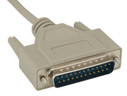 6ft DB25 M/M Null Modem Cable