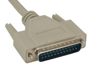 3ft DB25 M/M RS-232 Serial Cable