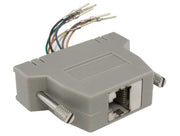 DB25 Male to RJ-45 Shielded Modular Adapter