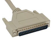 6ft DB37 M/F RS-449 Serial Extension Cable