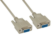 3ft DB9 F/F Null Modem Cable