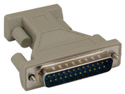 DB9 Female to DB25 Male AT Modem Adapter