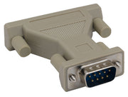 DB9 Male to DB25 Male AT Modem Adapter