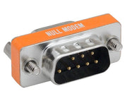 DB9 Male to Female Null Modem Mini Adapter