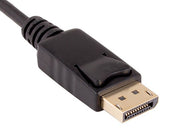 Displayport 1.2 Male to 4K HDMI+VGA Passive Adapter Cable with Latches 4K Resolution Ready