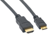 15ft High Speed Mini-HDMI to HDMI Cable with Ethernet