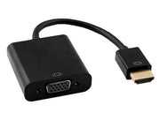 8 inch HDMI Male to VGA Female Converter Adapter with 3.5mm Stereo Audio