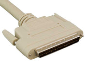 6ft SCSI-3 HPDB68 Male to SCSI-1 DB25 Male Cable, Thumbscrew