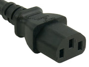 3ft 14 AWG Computer Power Extension Cord (IEC320 C13 to IEC320 C14)
