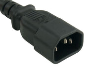 6ft 16 AWG Computer Power Extension Cord (IEC320 C13 to IEC320 C14)