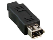 IEEE 1394B FireWire 9-pin Male to 6-pin Female Adapter