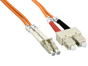 1m LC/SC Duplex 62.5/125 Multimode OM1 Fiber Optic Cable