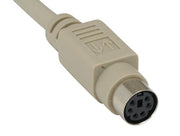 50ft Mini-DIN6 M/F PS/2 Keyboard/Mouse Extension Cable