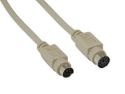15ft Mini-DIN6 M/F PS/2 Keyboard/Mouse Extension Cable