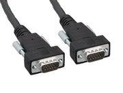 25ft Plenum-rated (CMP) SVGA HD15 M/M Monitor Cable