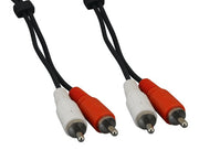 6ft 2 RCA Male to 2 RCA Male Audio Cable