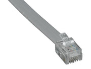 50ft RJ11 6P4C Straight Modular Cable