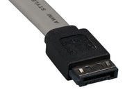 0.5m 7-pin 180-Degree Serial ATA Device Cable for External Use