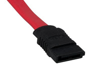 1m 7-pin 180-Degree Serial ATA Device Cable Red